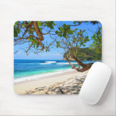Tropischer Strand Mousepad (Mit Mouse)