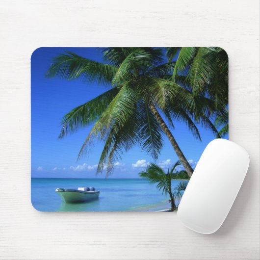 Tropischer Strand Mousepad (Mit Mouse)