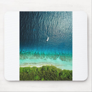 Tropischer Strand Mousepad