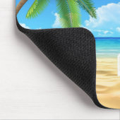 Tropischer Strand Mousepad (Ecke)