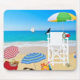 Tropischer Strand Mousepad
