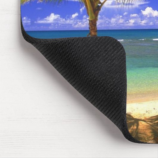 tropischer Strand Mousepad (Ecke)