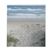 Tropischer Strand Notizblock (Vorderseite)