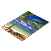 tropischer Strand Notizblock (Linke Seite)