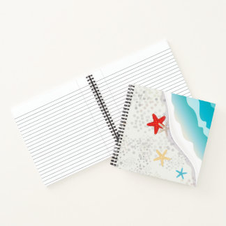 Tropischer Strand Notizblock