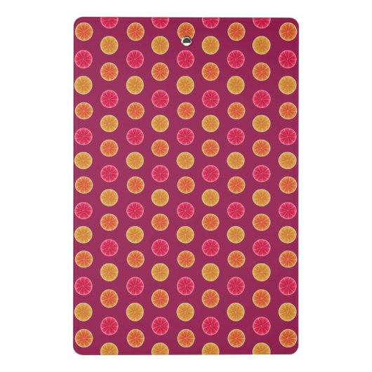 Tropischer Strand oder Kreuzfahrt | Funny Rooster Mini Klemmbrett (Rückseite)