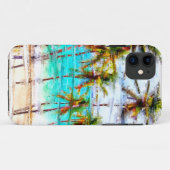 Tropischer Strand-Ozean kundenspezifischer iPhone Case-Mate iPhone Hülle (Rückseite (Horizontal))