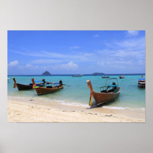 Tropischer Strand Poster