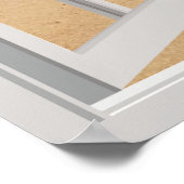 Tropischer Strand Poster (Ecke)