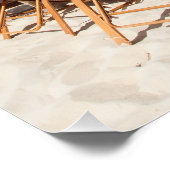 Tropischer Strand Poster (Ecke)
