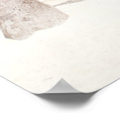 Tropischer Strand Poster (Ecke)