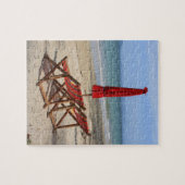 Tropischer Strand Puzzle (Horizontal)