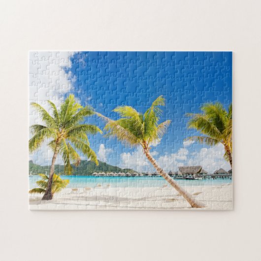 Tropischer Strand Puzzle (Horizontal)