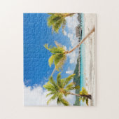 Tropischer Strand Puzzle (Vertikal)