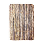 tropischer Strand rustikal geflochtene Korbweide Badematte (Vorderseite Vertikal)