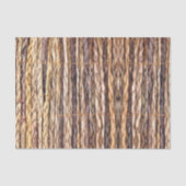 tropischer Strand rustikal geflochtene Korbweide Seidenpapier (Vorderseite)