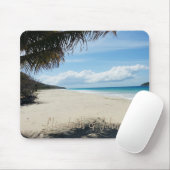 Tropischer Strand, Sand, Palm - Personalisiert Mousepad (Mit Mouse)