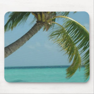 Tropischer Strand Sand Sonne Wasser Ozean Wellen S Mousepad
