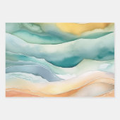 Tropischer Strand Sand und Meer Geschenkpapier Set (Vorderseite)
