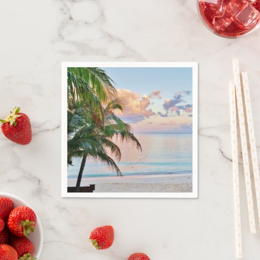 Tropischer Strand Serviette (Beispiel)