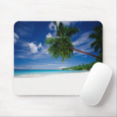 Tropischer Strand | Seychellen Mousepad (Mit Mouse)