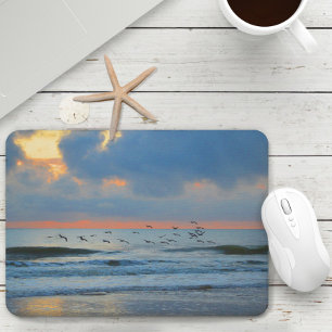 Tropischer Strand Sonnenuntergang Szenische Sky Oz Mousepad