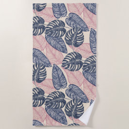 Tropischer Strand Strandtuch