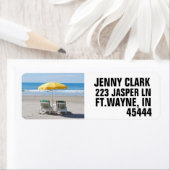 TROPISCHER STRAND UND STÜHLEN RÜCKSENDEADRESSEN-AU (Insitu)