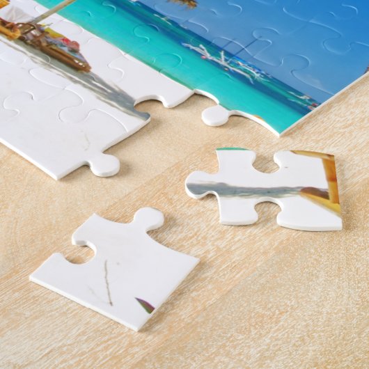 TROPISCHER STRAND-WUNSCH WAREN SIE HIER PUZZLE (Seite)