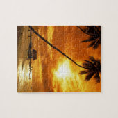 TROPISCHER STRAND-WUNSCH WAREN SIE HIER PUZZLE (Horizontal)