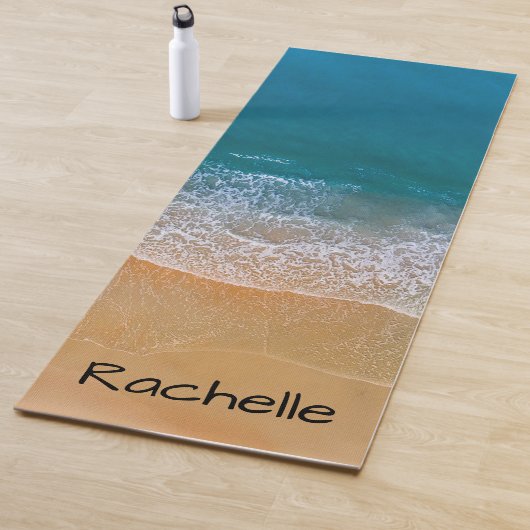 Tropischer Strand Yogamatte (Beispiel)