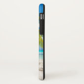 Tropischer Strandpalmenbaum Personalisiert Case-Mate iPhone Hülle (Hinten/Links)
