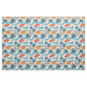 Tropischer Strandpalmenbaum Stoff (Fat Quarter (45,7 x 55,9 cm))