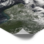 Tropischer Sturm Alberto Poster (Ecke)