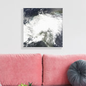 Tropischer Sturm Arthur Leinwanddruck (Insitu (Wohnzimmer))