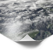 Tropischer Sturm Chanchu Fotodruck (Ecke)