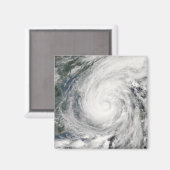 Tropischer Sturm Chanchu Magnet (Vorderseite/Rückseite)