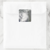 Tropischer Sturm Claudette Quadratischer Aufkleber (Tasche)