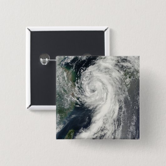 Tropischer Sturm Dianmu Button (Vorne & Hinten)