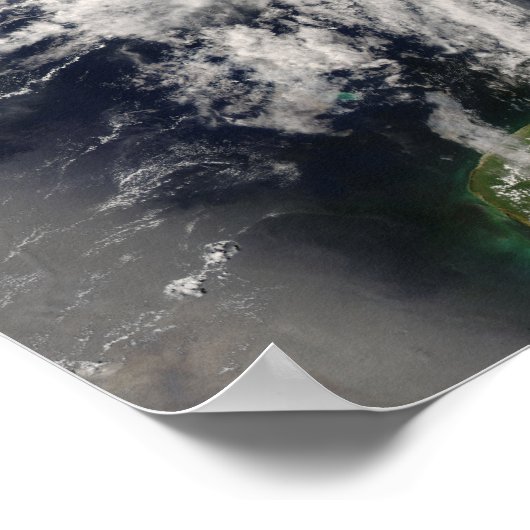 Tropischer Sturm Edouard Poster (Ecke)