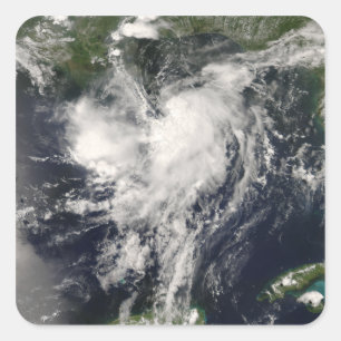 Tropischer Sturm Edouard Quadratischer Aufkleber