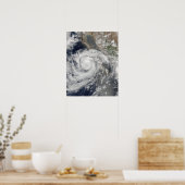 Tropischer Sturm Emilia Poster (Küche)