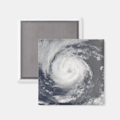 Tropischer Sturm Guillermo Magnet (Vorderseite/Rückseite)