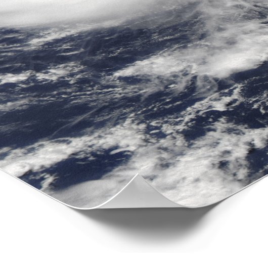 Tropischer Sturm Guillermo Poster (Ecke)