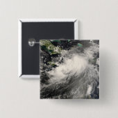 Tropischer Sturm Gustav im Karibischen Meer Button (Vorne & Hinten)