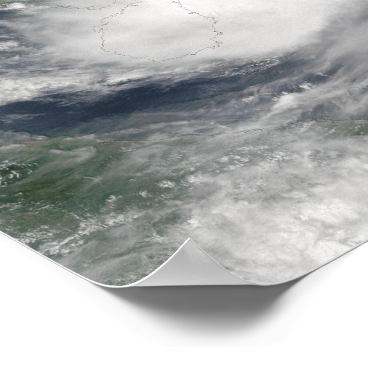 Tropischer Sturm Hagupit Poster (Ecke)