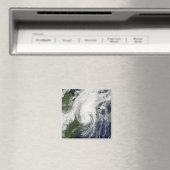Tropischer Sturm Hanna über der Ostküste 2 Magnet (In Situ (Geschirrspüler))