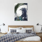 Tropischer Sturm Hanna über der Ostküste Leinwanddruck (Insitu (Schlafzimmer))