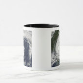 Tropischer Sturm Hanna über der Ostküste Tasse (Zentrum)