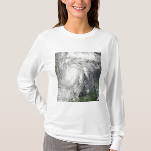 Tropischer Sturm Hermine im Golf von Mexiko T-Shirt (Vorderseite)